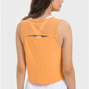 SC10245 Yoga Gym tập thể dục tập thể dục xe tăng Vest Top Quần áo Yoga Tank top Phụnữ tùy chỉnh