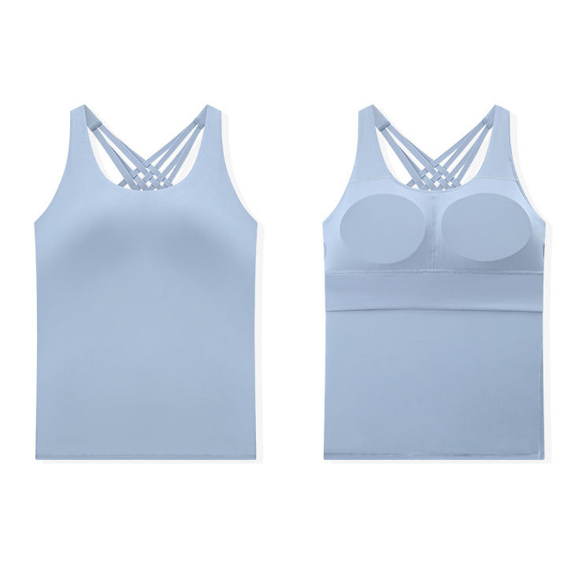 SC10251 Xe tăng tùy chỉnh Top Stringer Tank Top Body Body Fashion Loose Blouse Vest Yoga Vest
