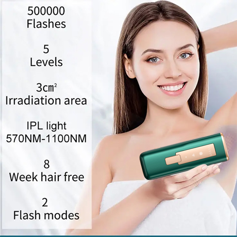 IPL Ra mắt 2023 Laser Tóc tẩy rửa Epilator Sapphire Ice làm mát Haarentferne