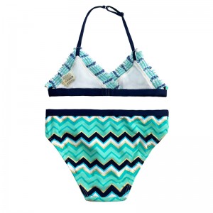Halter in đồ bơi hai mảnh cho trẻ em