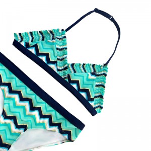 Halter in đồ bơi hai mảnh cho trẻ em