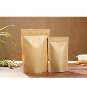 Túi thực phẩm kraft khóa zip