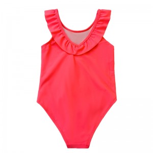 Em bé tùy chỉnh đồ bơi Ruffle-Strap em bé đồ bơi OEM đồ bơi trẻ em