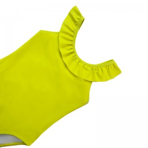 Ruffle-Strap Kids quần áo giải phóng mặt bằng Surplus em bé đồ bơi bé gái đồ bơi BIKINI