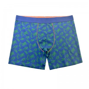 Thời trang đầy đủ in màu đồ lót trang phục đồ lót Giáng sinh. Tóm tắt tùy chỉnh đồ lót đàn ông mềm thoải mái