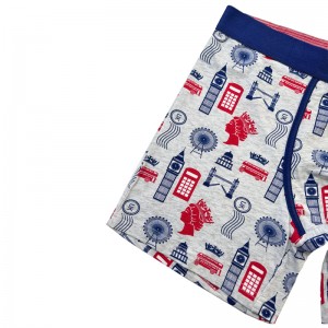 Tùy chỉnh màu sắc trang trí đồ lót trang phục đồ lót đầy đủ in đầy đủnhữngngười đàn ông mềm thoải mái