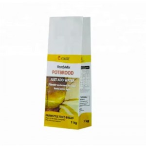 Phong cách mới 1kg Túi giấy đóng gói bột mì 2kg 2kg