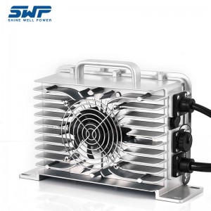 Bộ sạc pin 48V Golf Cart Bộ sạc pin đầu ra cao bộ sạc pin 50A với chứngnhận FCC