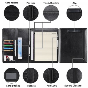 Da clipboard partalionotepad Forms Người giữ tài liệu Case A4 A5