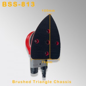 Triangular -khínén sander rung động phần cứng rung động phần cứng và loại bỏ gỉ gỉ gỉ