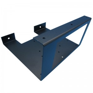 Xử lý tùy chỉnh của các bộ phận kim loại tấm hợp kimnhôm với hoàn thiện anodized.