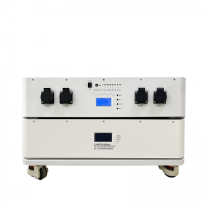 Bộ lưu trữ pin 10kWh có thể xếp chồng lên pin 51.2V 190A với biến tần 6000W