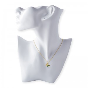 Butterfly Rod đá mặt dây chuyền vòng cổ 45 5cm