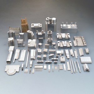 Các thành phần khuôn được xử lý đầy đủ