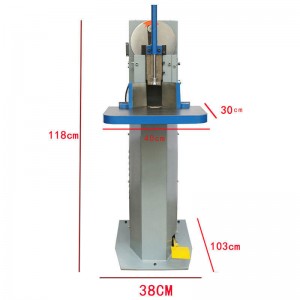 JR-S400 Máy cắt góc đứng chạy điệnnền tảng lớn Máy cắt góc tròn