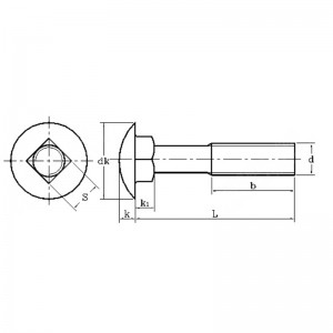 bu lông vận chuyển bằng thép không gỉ