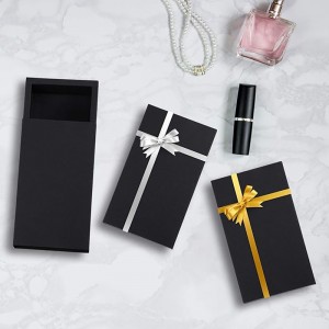 Hộp quàngăn kéo màu đen Luxe