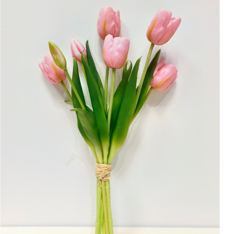 Sản phẩm khuyến mại hoanhân tạo hoa tulip thân đơn trang trínhà thực sự mô phỏng cảm ứng hoa tulip