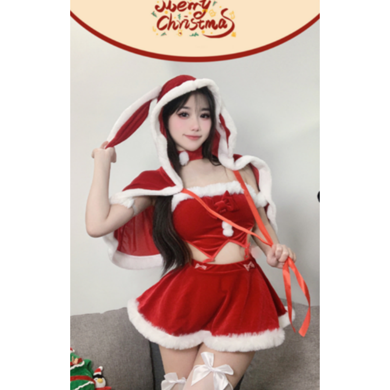 Cosplay Trang phục Giáng sinh, Đồng phục hộp đêm gợi cảm, Năm mới\Những bộ quyến rũ, thuần khiết và vô tội \