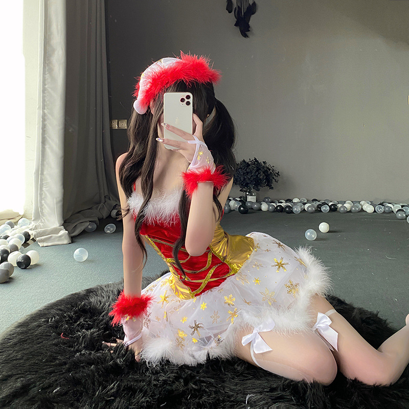 Mới - Phong cách trang phục Giáng sinh, cộng thêm - Phong cách kích thước cho Châu Âu và Châu Mỹ. Thích hợp cho các bữa tiệc Giáng sinh, Câu lạc bộ DS Stage Performance Wear 101 Giá:$89,99