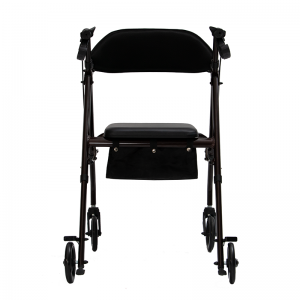 Rollator màu đen rộng