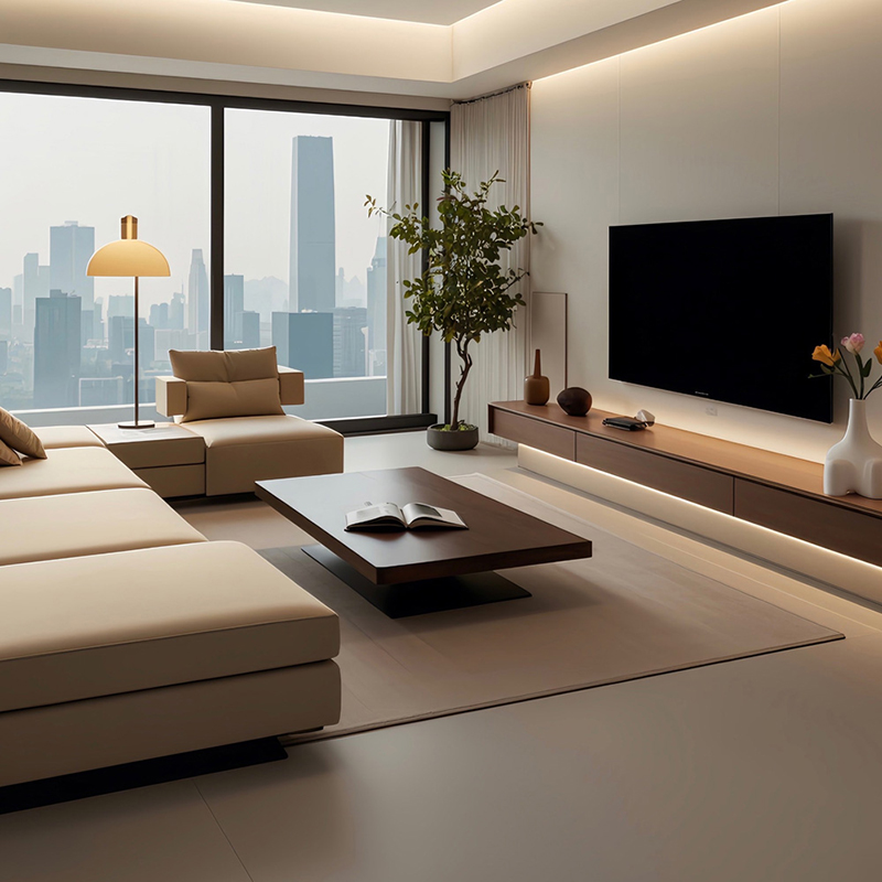 Xu hướng toàn cầu đối vớinội thất tối giản thúc đẩynhu cầu cho dải cạnh mờ