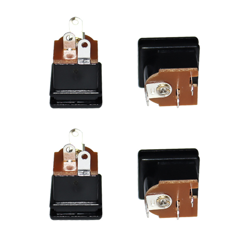 Ổ cắm DC DC-207, ổ cắm âm thanh chèn trực tiếp, hai-pin pin sạc điện tích điện