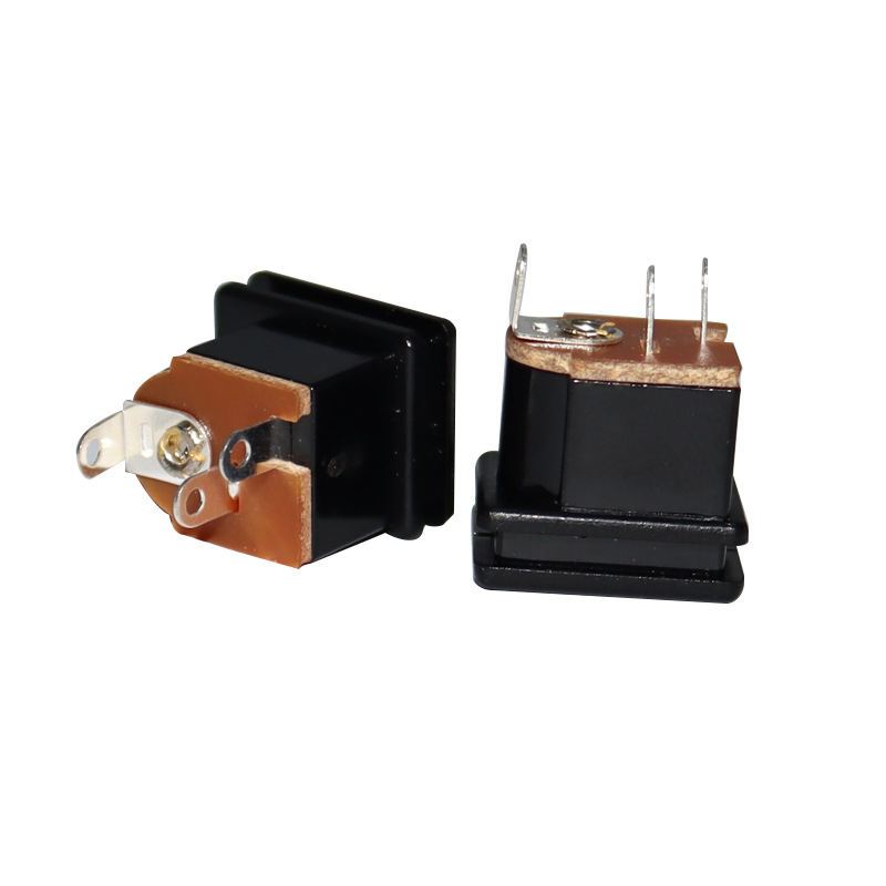 Ổ cắm DC DC-207, ổ cắm âm thanh chèn trực tiếp, hai-pin pin sạc điện tích điện