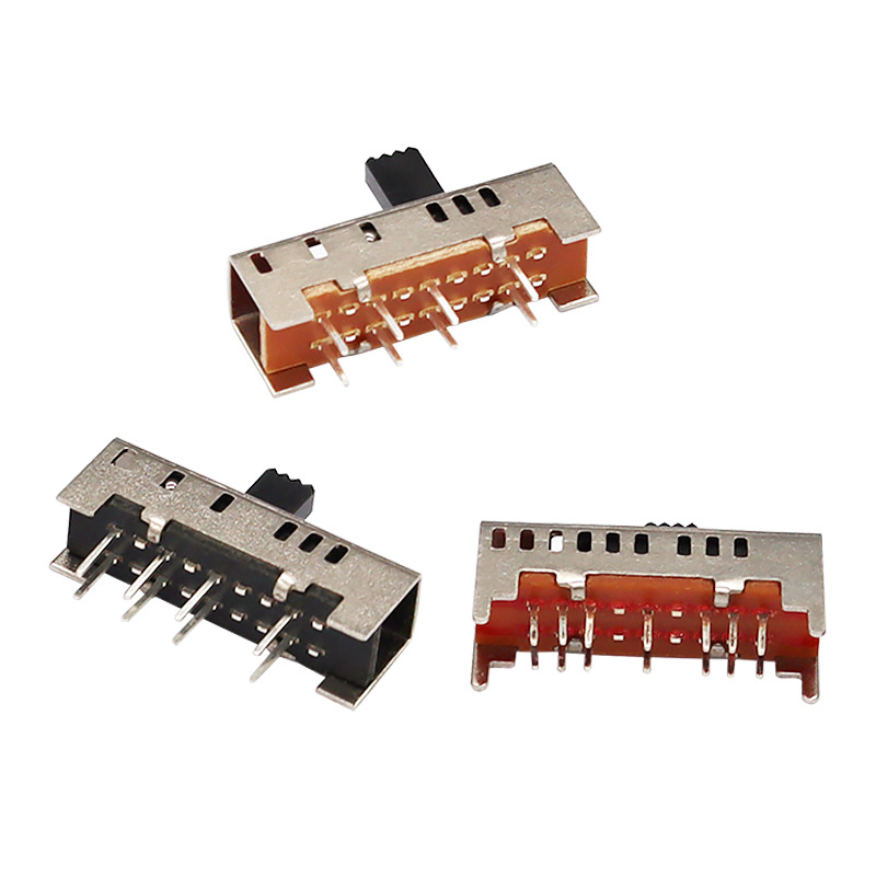 Công tắc trượt SS23H06, Double-Hàng 8-Công tắc trượt dọc, công tắc trượt dọc cho máy sưởi điện chăn điện