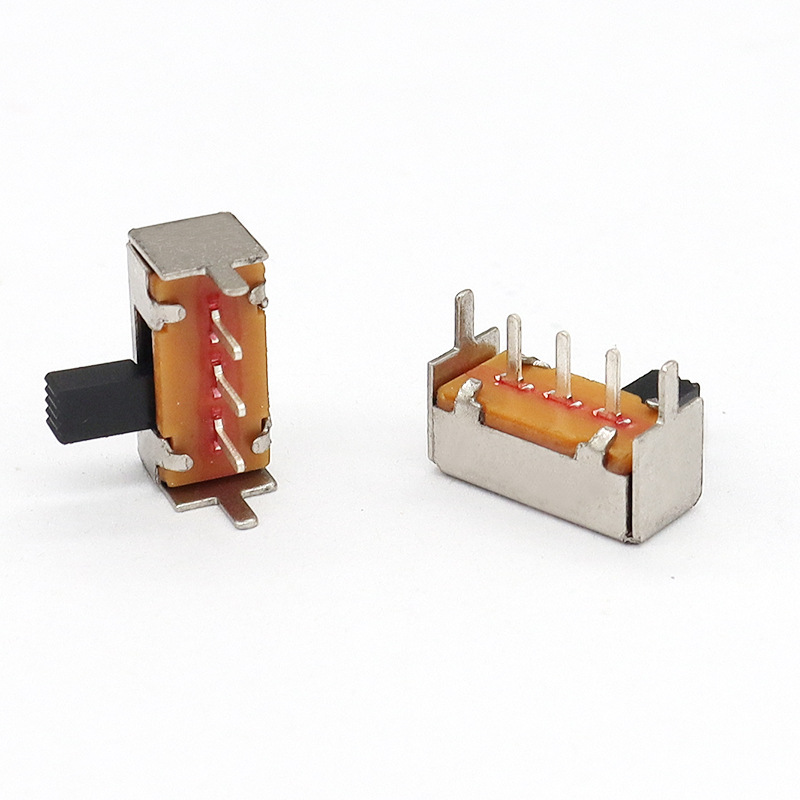 Công tắc trượt SK12F14 bên-Kéo công tắcngang, phía đèn trần-công tắc trượt, đơn-Hàng 3-Công tắc trượt dọc
