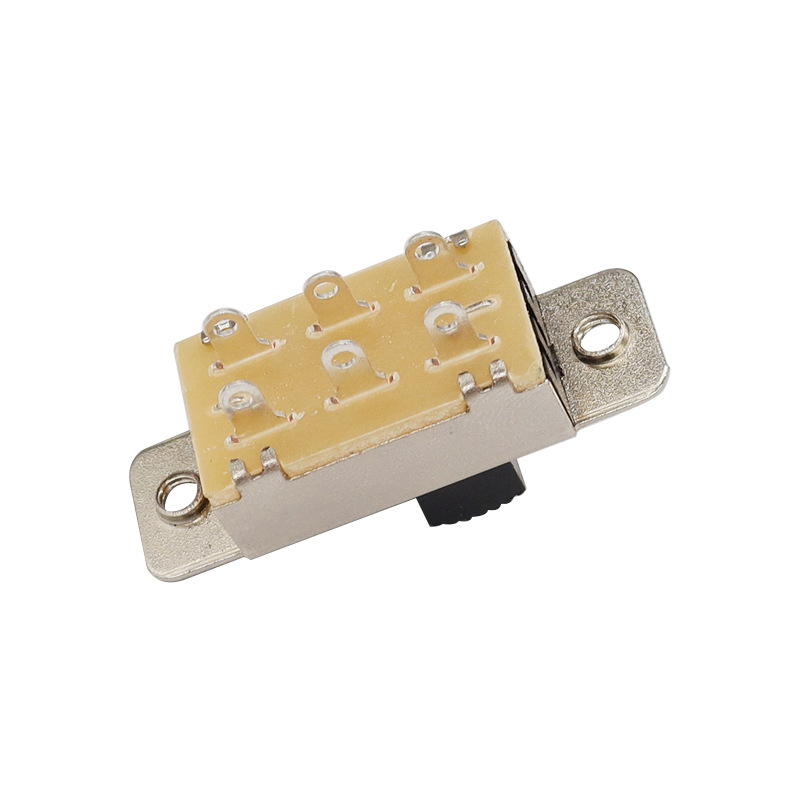 Công tắc trượt SS23F19, Double-Hàng 6-pin ba-Công tắc trượt vị trí, công tắc trượt DVD điều hướng xe hơi