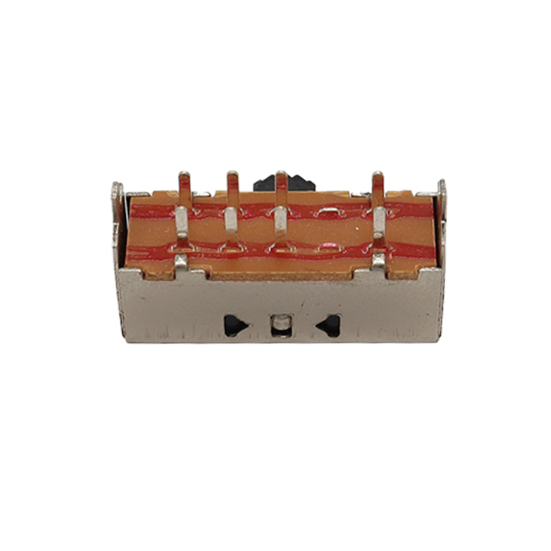 Công tắc trượt SK23H01 lưỡng cựcnhỏ ba-vị trí hai-Hàng tám-PIN Bênngang-Kéo công tắc trượt 2P3T