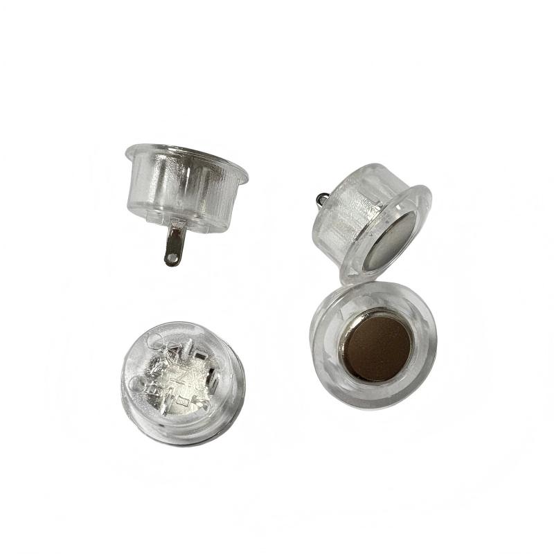 Công tắc bấm (không có ánh sáng) Âm tủ 12mm cho tủ, tủ; cảm ứng 5V-Đèn LED điều chỉnh độ sáng có cảm biến chuyển động